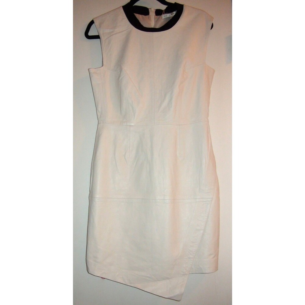 Trina Turk Dalia Leather Dress